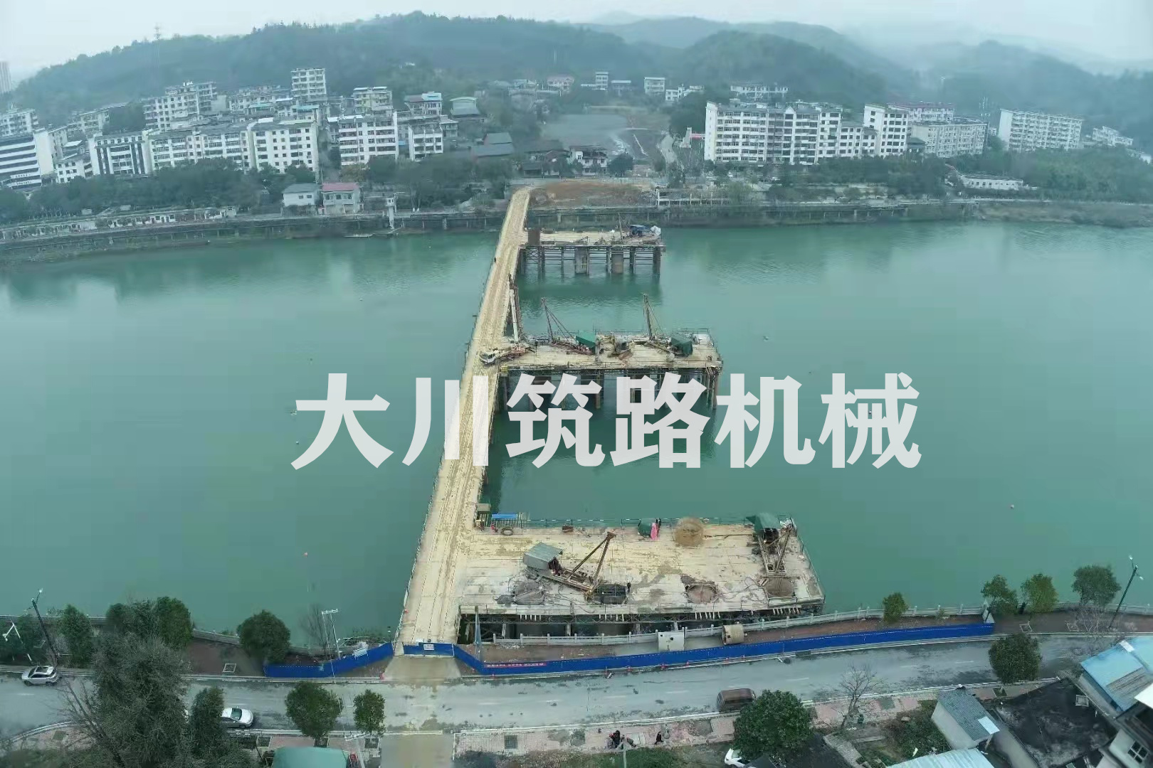 郴州永興便江大橋鋼棧橋及施工平臺項目